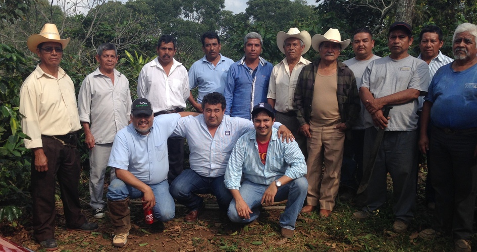Mexican coffee farmers