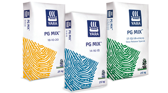 Yara PG Mix substrate fertilisers