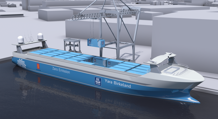 雅苒国际的世界首艘零排放无人船即将诞生！