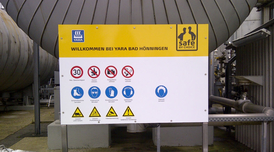 Safe by Choice sign at Bad Hönningen